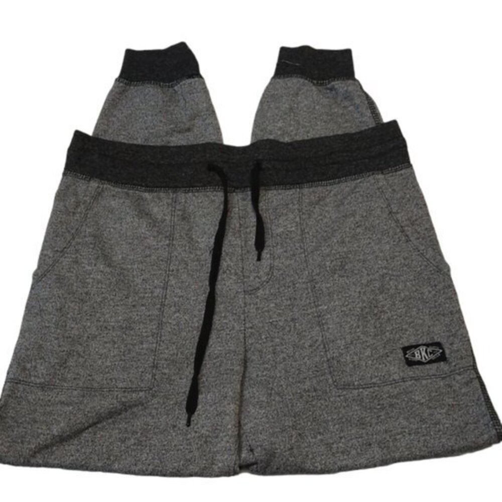 Men's BKC Brooklyn Cloth Gray Black Joggers Athleisure Size Small GUC #2722